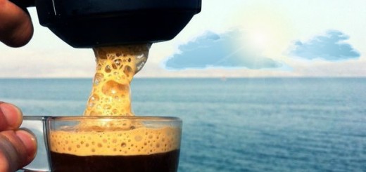 кофе на море
