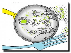 микробы на кухне