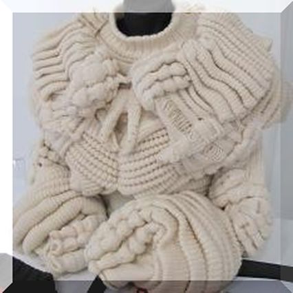 свитер ручной вязки