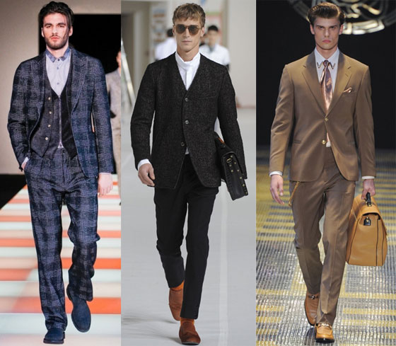 Как правильно носить стильные деловые мужские костюмы.