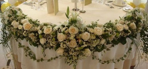 Как недорого и стильно оформить свадьбу живыми цветами?